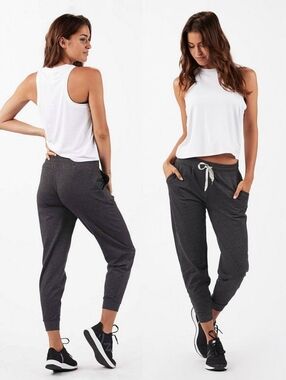 Vuori Performance Jogger Pants Size Small Dark Grey Heather